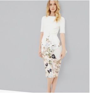 Ted Baker white dress